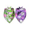 Halloween Dog Fashion Accessories 2 Pack Soft Cotton Large Adjustable Pet Bandanas