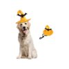 Halloween Dog Hat Adjustable Bat Headdress Soft Cloth Headgear Costume Accessories