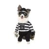 Halloween Robber Costume for Large Size Dogs