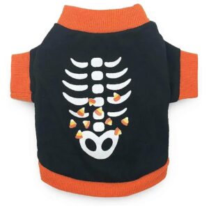 Halloween Skeleton Fancy Dress for Small Dogs Boy