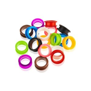 Hand-Comfy Finger Rings for Hairdressing and Dog Grooming Scissors in 20 Pieces