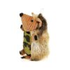 Hand-Stitched Camouflage Hedgehog Shaped Toy Pack