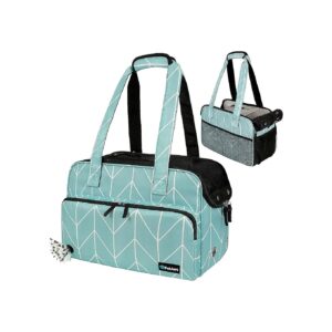 Handbag-Style Travel Carrier for Small to Medium Sized Dogs and Cats