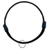 Handcrafted ID Collar for Small to Medium Dogs in Lava Butte Black