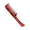 Handcrafted Plastic Comb for Thin Coarse Hair Step Grooming