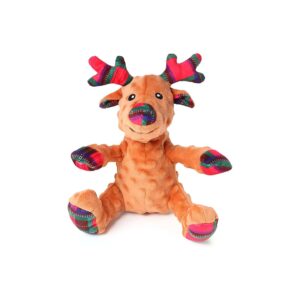 Handmade Christmas Dog Chew Toy Ugly Cute Elk Design For Pet Dental Health