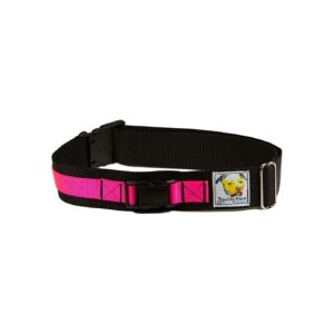 Hands Free Dog Leash Belt for Multipet Households Small Medium Neon Pink