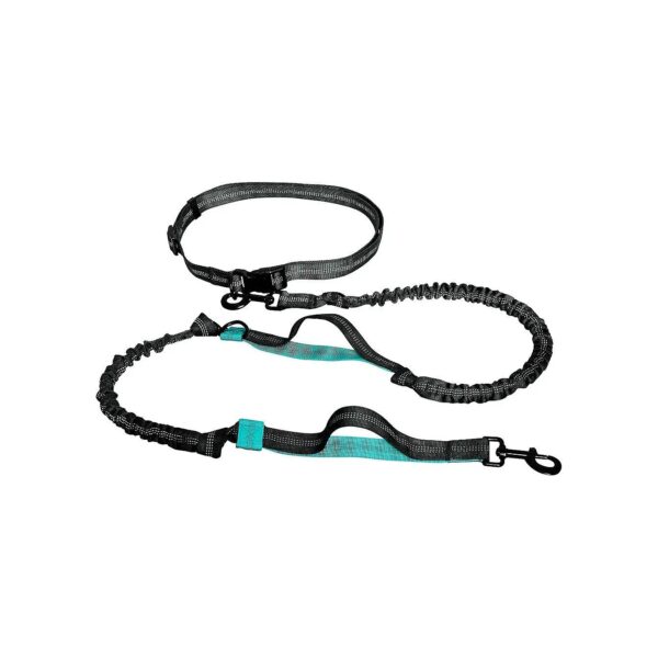 Hands Free Dog Leash for Running and Hiking with Adjustable Waist Belt