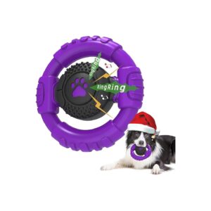 Happy Puppy Dog Toys for Aggressive Chewers with Interactive Sounds and Textured Surfaces