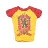 Harry Potter Yellow Gryffindor T-Shirt for Large Dogs Cozy and Comfy Polyester Fabric