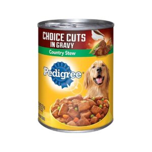 Healthy Adult Dog Food with Hearty Stew Flavor in Gravy Form