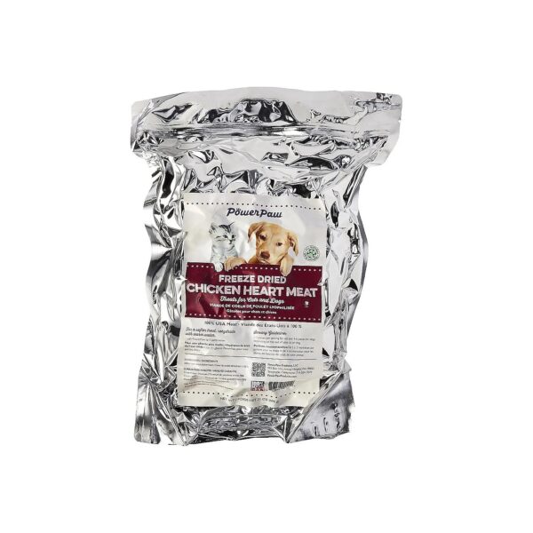 Healthy Adult Pet Treats Freeze Dried Chicken Hearts 21 Oz