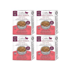 Healthy Beef Stew Wet Dog Food or Toppers with Omega Blend for Adult Dogs