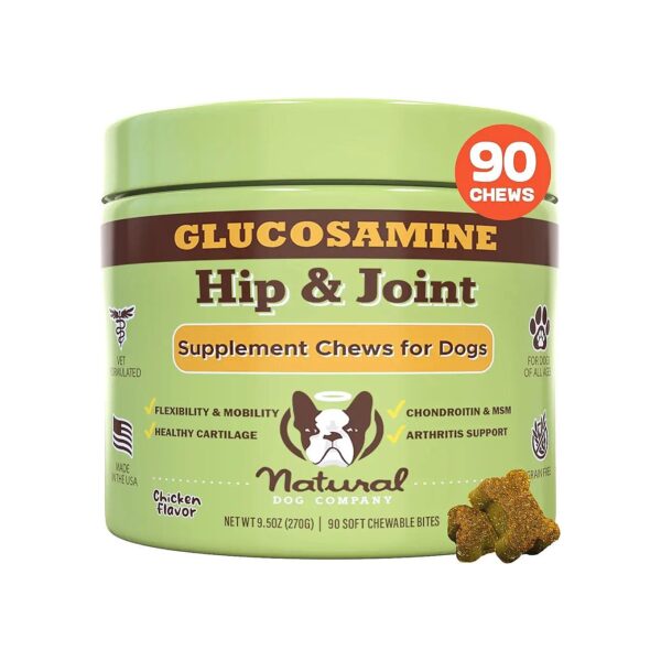 Healthy Bone and Joint Chews for Dogs with Glucosamine and Chondroitin