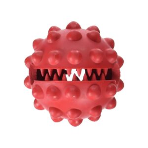 Healthy Chewing Option for Small Pets with Rubber Treat Ball