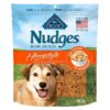 Healthy Dry Dog Snacks with Real Chicken, Peas, and Carrots, Made in USA