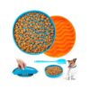 Healthy Eating Dog Slow Feeder Bowls with Ergonomic Silicone Design for Small Medium Pets