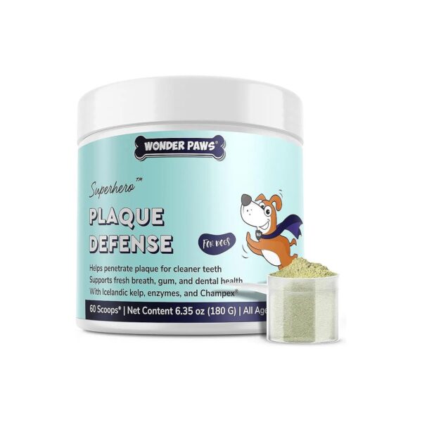 Healthy Gums and Teeth for Dogs with Wonder Paws Dental Powder