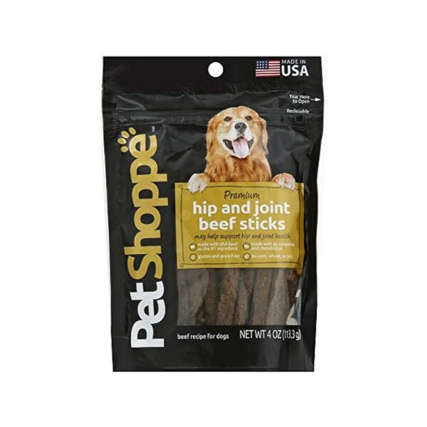 Healthy Hip and Joint Support Treats for Dogs Made with USA Beef and Green Lipped Mussel