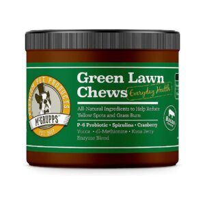 Healthy Lawn and Pet with Cranberry and Digestive Enzyme Chews for Dogs