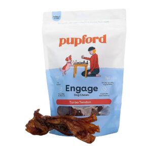 Healthy Low Calorie Beef Tendon Chews for Cle Teeth and Joint Relief