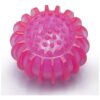 Healthy Pet Toy Options Pink Dog Ball with Squeaker and Hidden Design for Safe Play