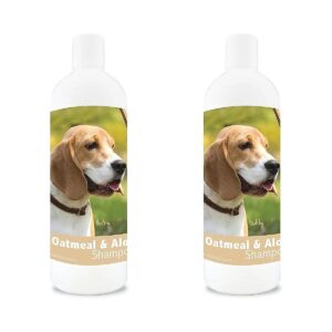 Healthy Skin and Coat Shampoo for Dogs with Mild Oatmeal and Aloe