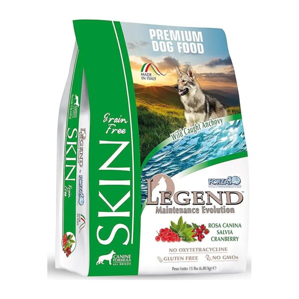 Healthy Skin and Coat Wild Anchovy Flavored Dry Dog Food for All Life Stages