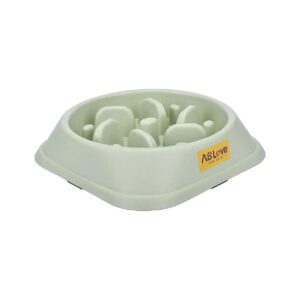 Healthy Slow Feeder Bowl for Small Breed Dogs with Anti-Choke Mechanism