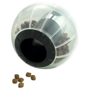 Healthy Treat Dispenser Ball for Feline Curiosity and Weight Management