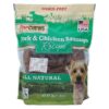 Healthy Treats for Dogs Pork Chicken Sausage 36 Oz