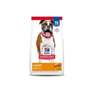 Healthy Weight Management Dry Dog Food with Chicken and Barley for Adult Dogs