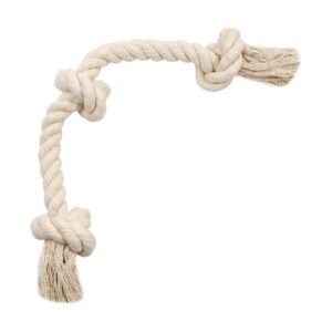 Healthy and Safe Cotton Rope Dog Toy for Interactive Games and Teething