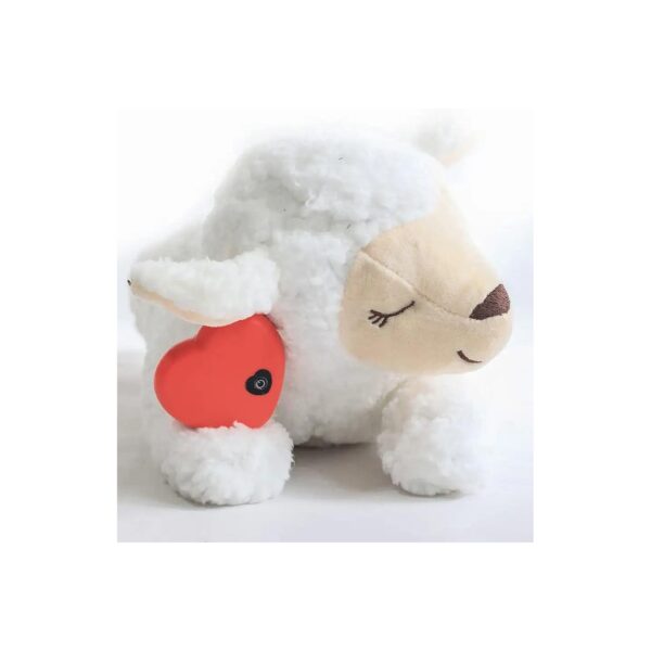 Heartbeat Companion Soft Plush Toy for Anxiety Relief Pets