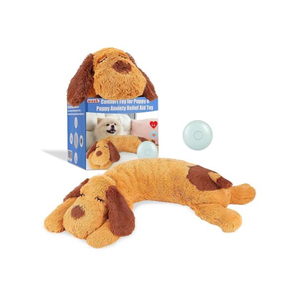 Heartbeat Puppy Sleep Aid and Comfort Toy for Insomniac Dogs