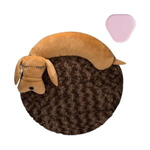 Heartbeat Puppy Stuffed Toy for Calming Anxiety Relief and Sleep Aid