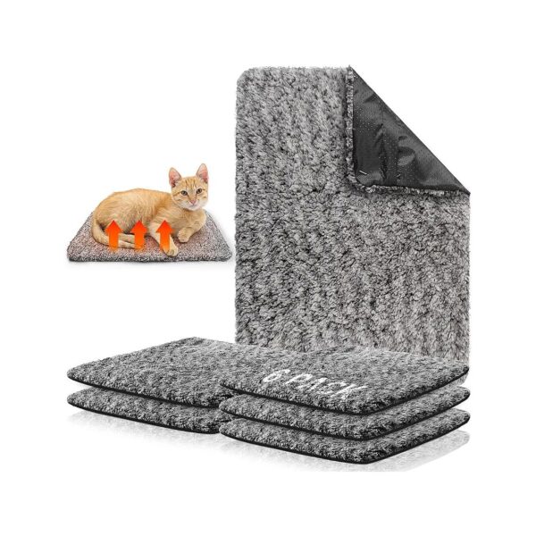 Heat Retaining Self Warming Pet Bed Mats for Indoor and Outdoor Use