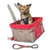 Heather Khaki Dog Booster Seat for Small Dogs and Puppies Under 30 lbs