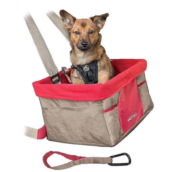 Heather Khaki Dog Booster Seat for Small Dogs and Puppies Under 30 lbs