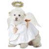 Heavenly Hound Pet Dress Costume with Wings and Stuffed Arms for Medium-Sized Dogs