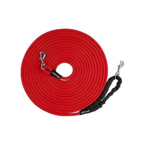 Heavy Duty 30 Foot Dog Training Leash for Recall and Obedience