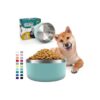 Heavy Duty Dog Bowl for Medium to Large Dogs 64 Oz Stainless Steel