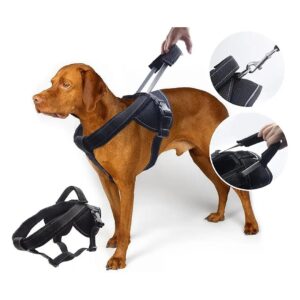 Heavy Duty Dog Harness for Large Dogs with Adjustable Handle