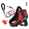 Heavy-Duty Dog Harness with Breathable Mesh and Reflective Design for Stress-Free Walking