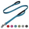 Heavy Duty Dog Leash with Reflective Threads and Advanced Easy Hook for Pet Care