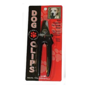 Heavy Duty Dog Nail Clippers with Nail Guard for Safe Trimming and to Prevent Overcutting