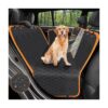 Heavy-Duty Dog Seat Cover for Back Seat 600D Waterproof Scratch-Proof Nonslip