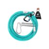 Heavy Duty Dog Tie Out Cable with Solid Aluminum Clip for Large Dogs Up to 350lbs