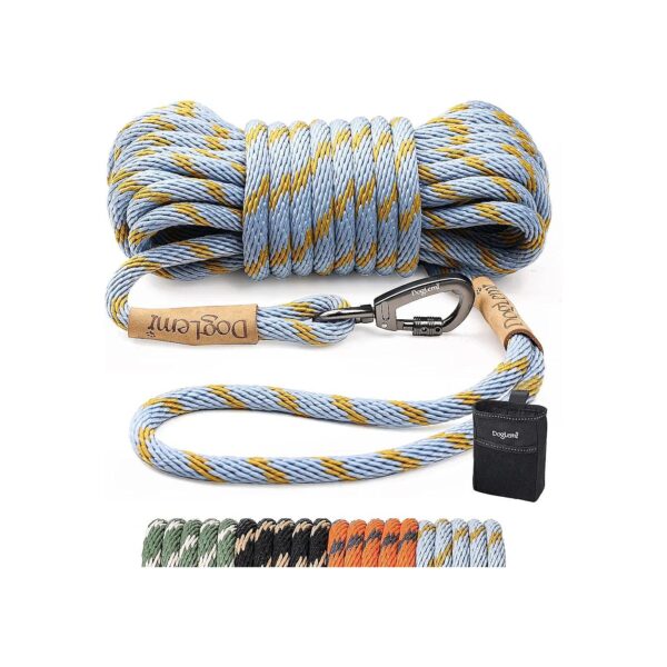 Heavy Duty Dog Training Leash with Pest Control Hook for Large Small Medium Dogs