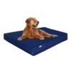 Heavy Duty Orthopedic Dog Bed with Waterproof Denim Cover and High Density Memory Foam